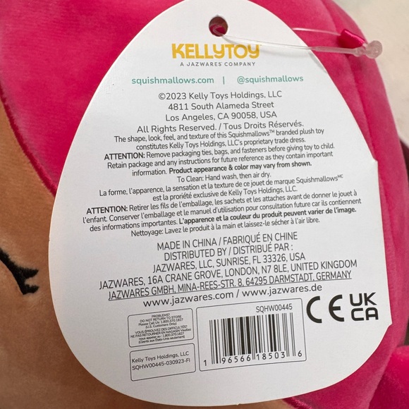 🧙NWT 12” Squishmallow Ditka Pink Winking Witch – Vintage 2022 Halloween - Picture 9 of 9